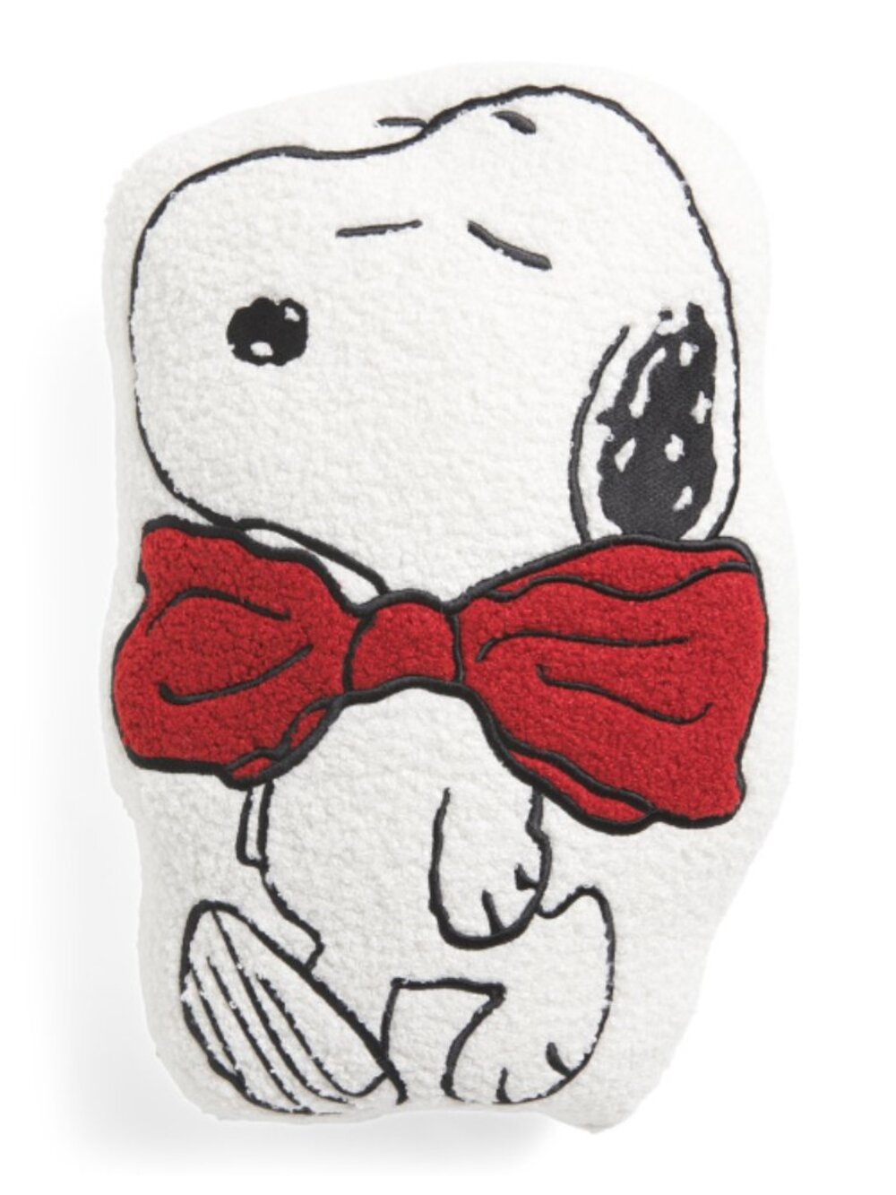 PEANUTS 13x17 Embroidered Bow Pillow